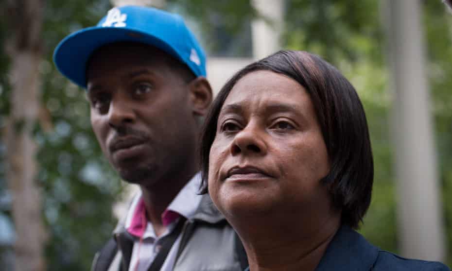 Doreen Lawrence and her son Stuart