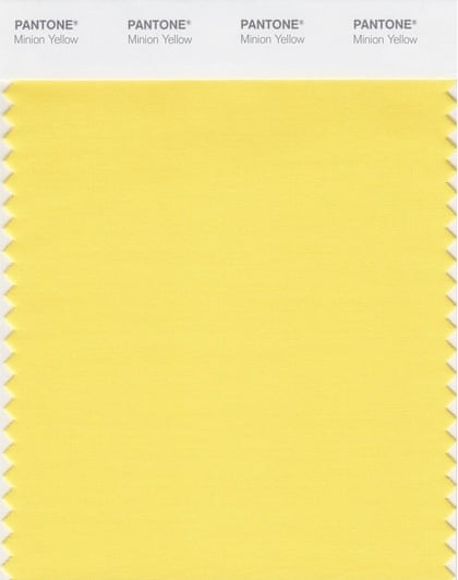 Pantone Color Institute® Announces PANTONE Minion Yellow