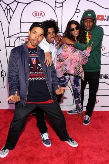 Earl Sweatshirt at the YouTube Music awards in 2013