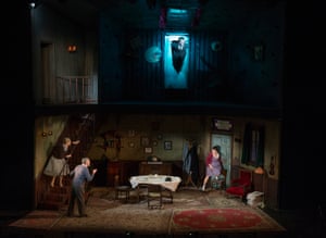 A dress rehearsal for staging of <em>Metamorphosis</em> at the Royal Alexandra theatre, Toronto, January 2014.