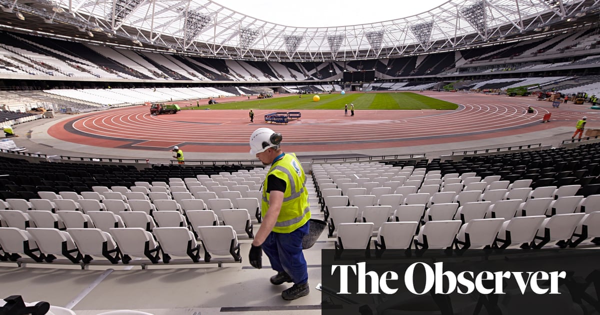 Inside West Ham S New Home How Football Came To 2012 S Olympic Stadium Olympic Stadium The Guardian