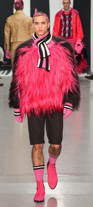 Sibling fashion show, London collections men