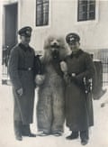 Wermacht officers … and bear.