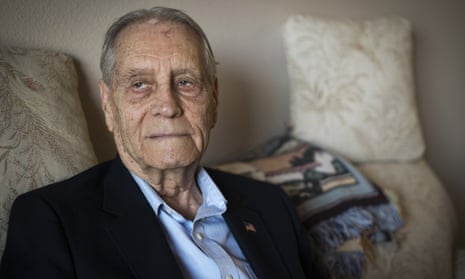 James Murphy, second world war veteran and former prisoner of war, at his home in Santa Maria, California.