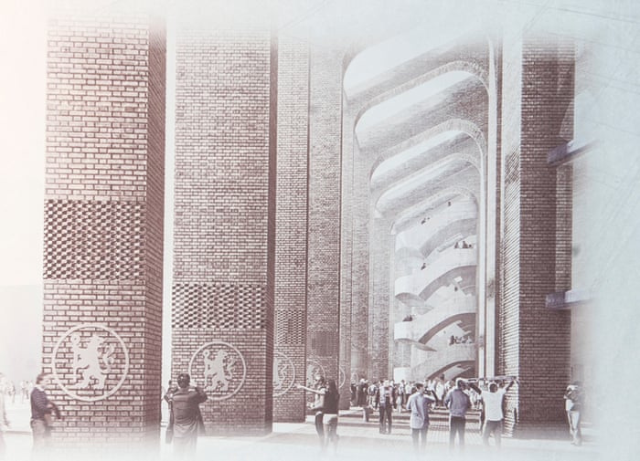 It S Beyond Beauty Or Ugliness Chelsea S New Stadium Art And Design The Guardian