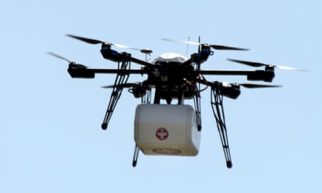First successful drone delivery in the | (non-military) | The Guardian