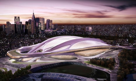 Zaha Hadid's Japanese Olympic stadium design