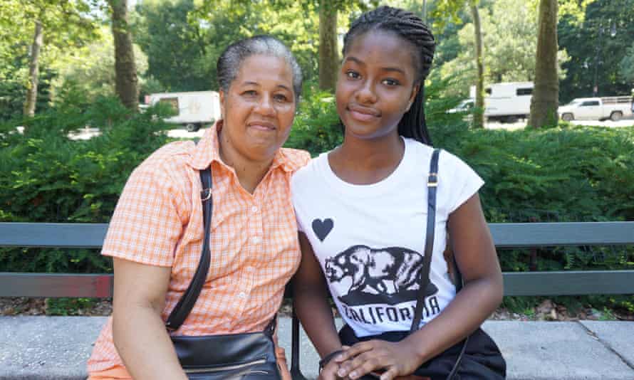 Naima Bartholomew and her mother, Juliet, in Brooklyn.