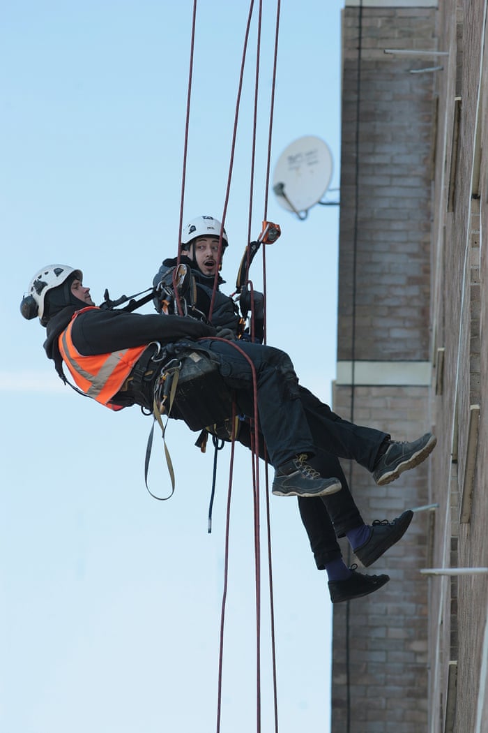 Hanging By A Thread Meet The Professional Abseilers Who Fix Britain S Tallest Buildings Architecture The Guardian