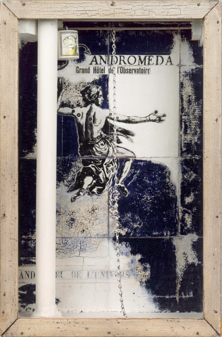 <em>Andromeda: Grand Hôtel de l’Observatoir</em>e, 1954, by Joseph Cornell. Courtesy of David Heald/The Joseph and Robert Cornell Memorial Foundation/Vaga, NY/Dacs.