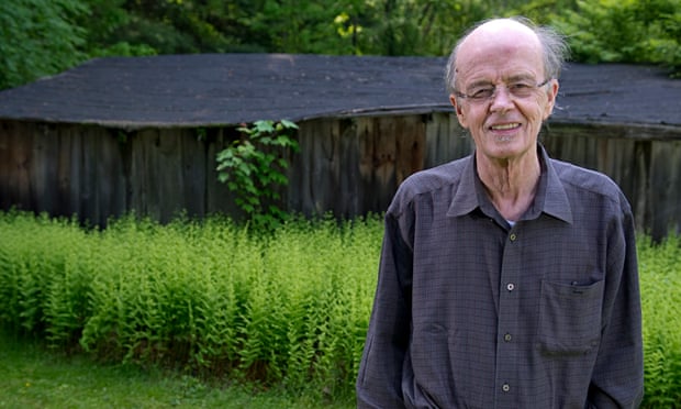 James Tate at his home in Pelham, Massachusetts, in 2011. 