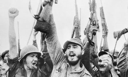 Fidel Castro, Cuban revolutionary leader.