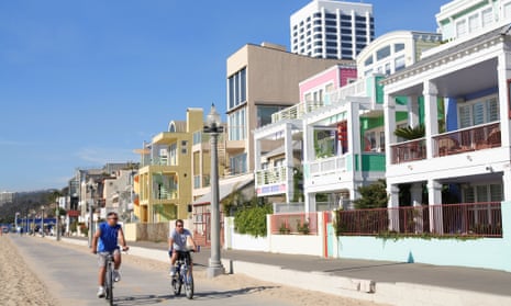 Santa Monica is home to miles of coastline, the Santa Monica mountains and striking southern-Californian architecture.