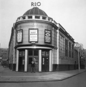 <strong>Skinner Street, Clerkenwell, 1952</strong> Long since demolished, the Rio Cinema was where we used to go as kids and watch films over and over again until we got bored. Westerns were my favourite and we all loved to mimic the actors and shout and clap at inappropriate moments