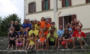 Benjie Goodhart on one of his biennial holidays.