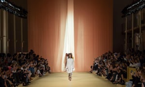 Hermes at Paris Fashion Week, October 2014.
