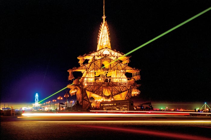 The Temple of Joy, Burning Man 2002, by David Best and the Temple Crew
