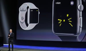 Tim Cook launches the Apple Watch