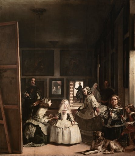 Las Meninas by Velazquez, the full painting.