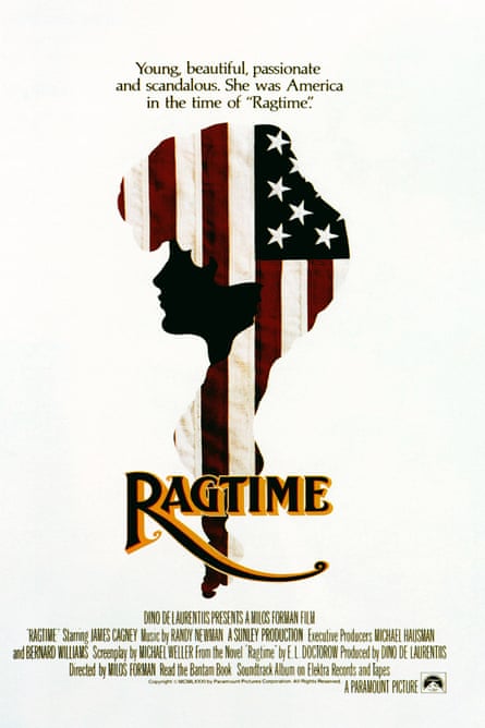 A poster for the film Ragtime, 1981, based on EL Doctorow's 1975 book.