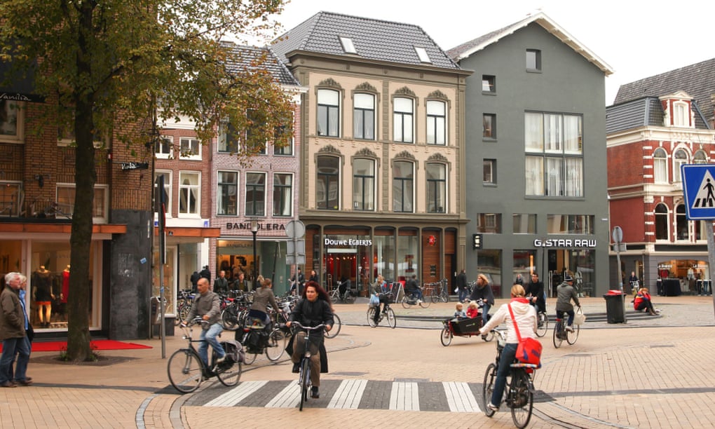 In Groningen, an impressive 61% of all trips are made by bicycle.