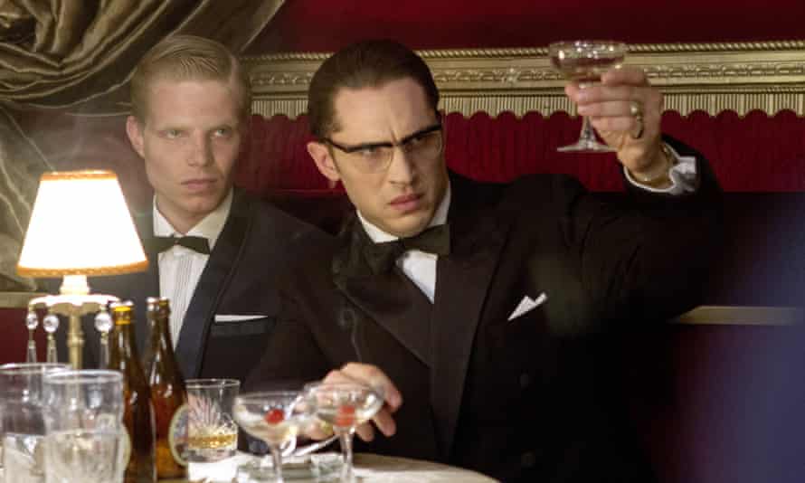 The toast of London … Tom Hardy as Ronnie Kray