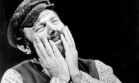 Theodore Bikel in Fiddler on the Roof at Caesars Palace, Las Vegas, 1967-68. 