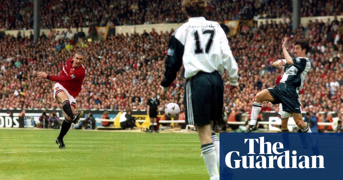 Golden Goal Eric Cantona For Manchester United V Liverpool 1996