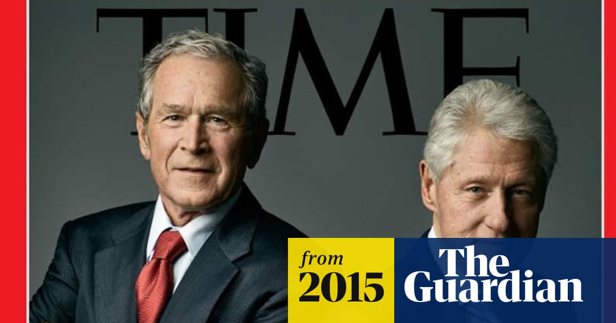 Bill Clinton And George W Bush Spurn Partisanship For