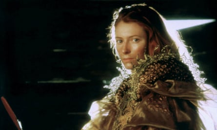 Tilda Swinton in Caravaggio.