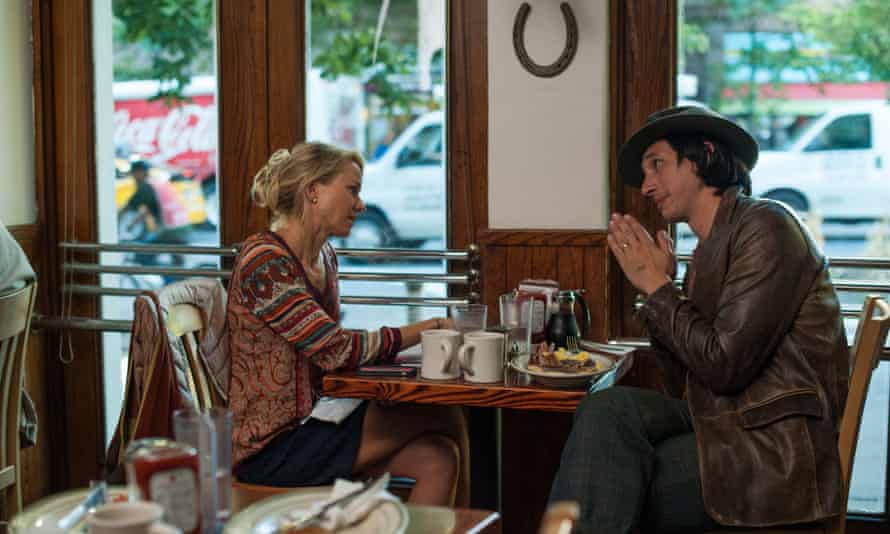 Naomi Watts and Adam Driver in While We're Young.