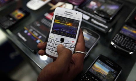 blackberry smartphone