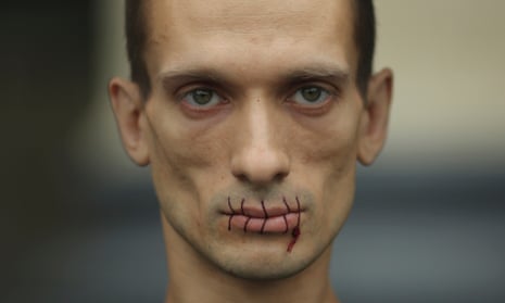 Artist Petr Pavlensky