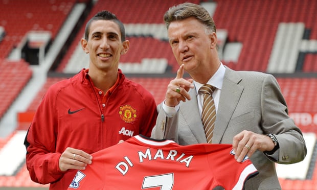 Louis van Gaal actively recruited Ángel Di María. He talked up the Argentinian before signing him but often talked him down after that.