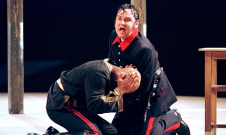 Richard McCabe and Ray Fearon in Othello at the Royal Shakespeare theatre