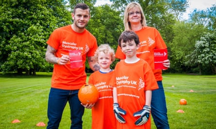 The Barnley family have become top fundraisers for Muscular Dystrophy UK.