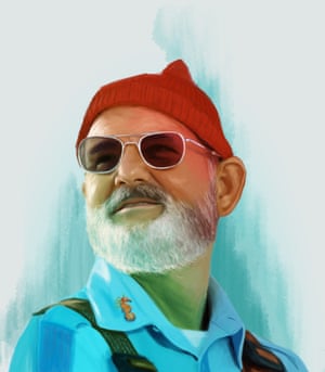 This is an Adventure by Kemi Mei. The Life Aquatic with Steve Zissou is the ultimate adventure; a quest for revenge that, in true Anderson style, manages to be uplifting. I tried to capture that spirit in this portrait