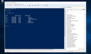 The Powershell command system