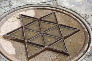 <strong>Toledo, Spain<br></strong>A drain cover in the Jewish quarter of the city