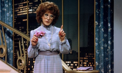 Dressed to impress ... Dustin Hoffman as Tootsie, voted the best film of all time in a poll of actors.