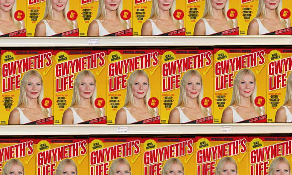 Gwyneth Paltrow on the shelf