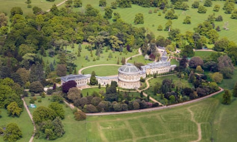  Ickworth House in Suffolk, UK owned by the National Trust