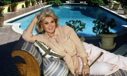 Zsa Zsa Gabor at home in 1992.