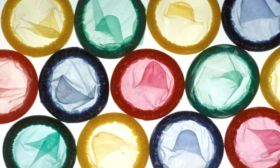 Colored Condoms.