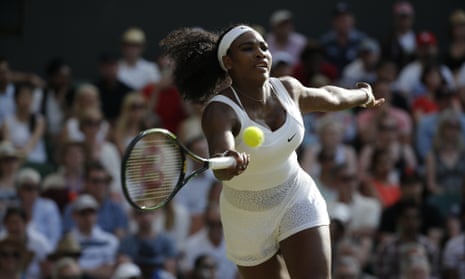Serena claws her way back into the second set.