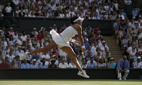 Heather Watson holds her nerve to win a vital service game.