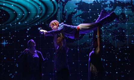 Alex Sharp in The Curious Incident of the Dog in the Night-Time.