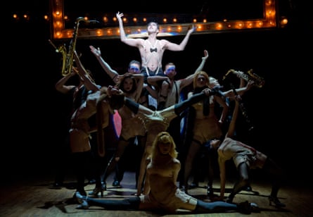 Alan Cumming presides over the Broadway production of Cabaret, which started at London's Donmar Warehouse.