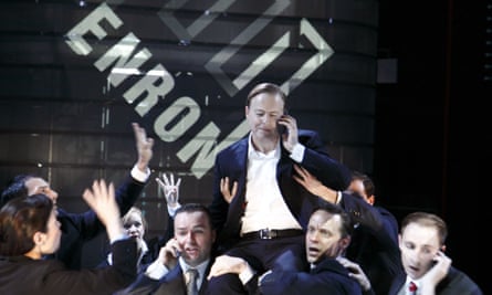 The first British production of Enron; a hit in the UK, it closed after 12 days on Broadway.