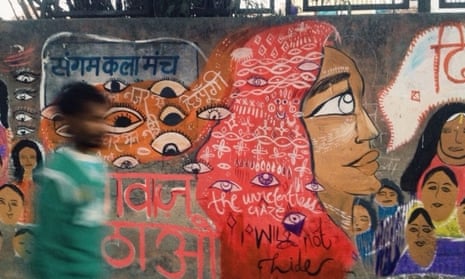 Since the wall near an abuse hotspot in Delhi was painted last December, the situation has greatly improved and fewer women are harassed
